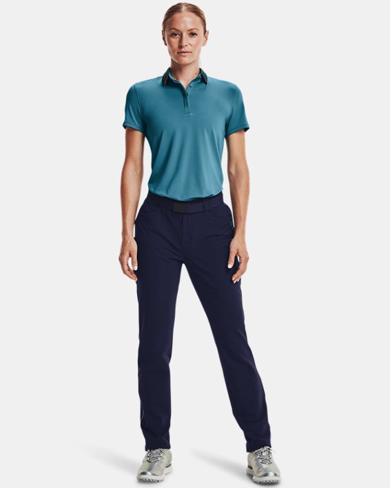 Pantalon 5 poches UA Links ColdGear® Infrared pour femmes, Blue, pdpMainDesktop image number 2